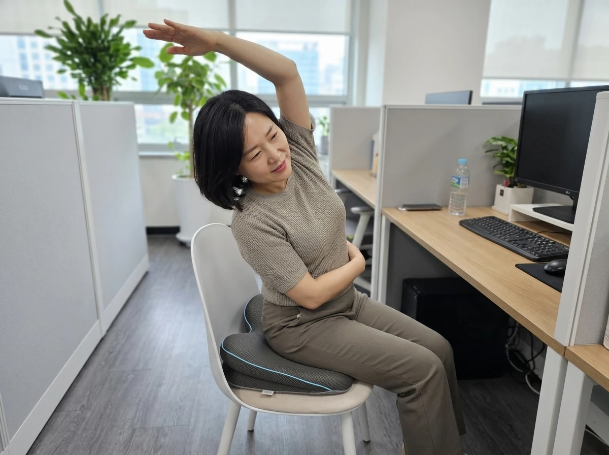 오래 앉아도 편안해요